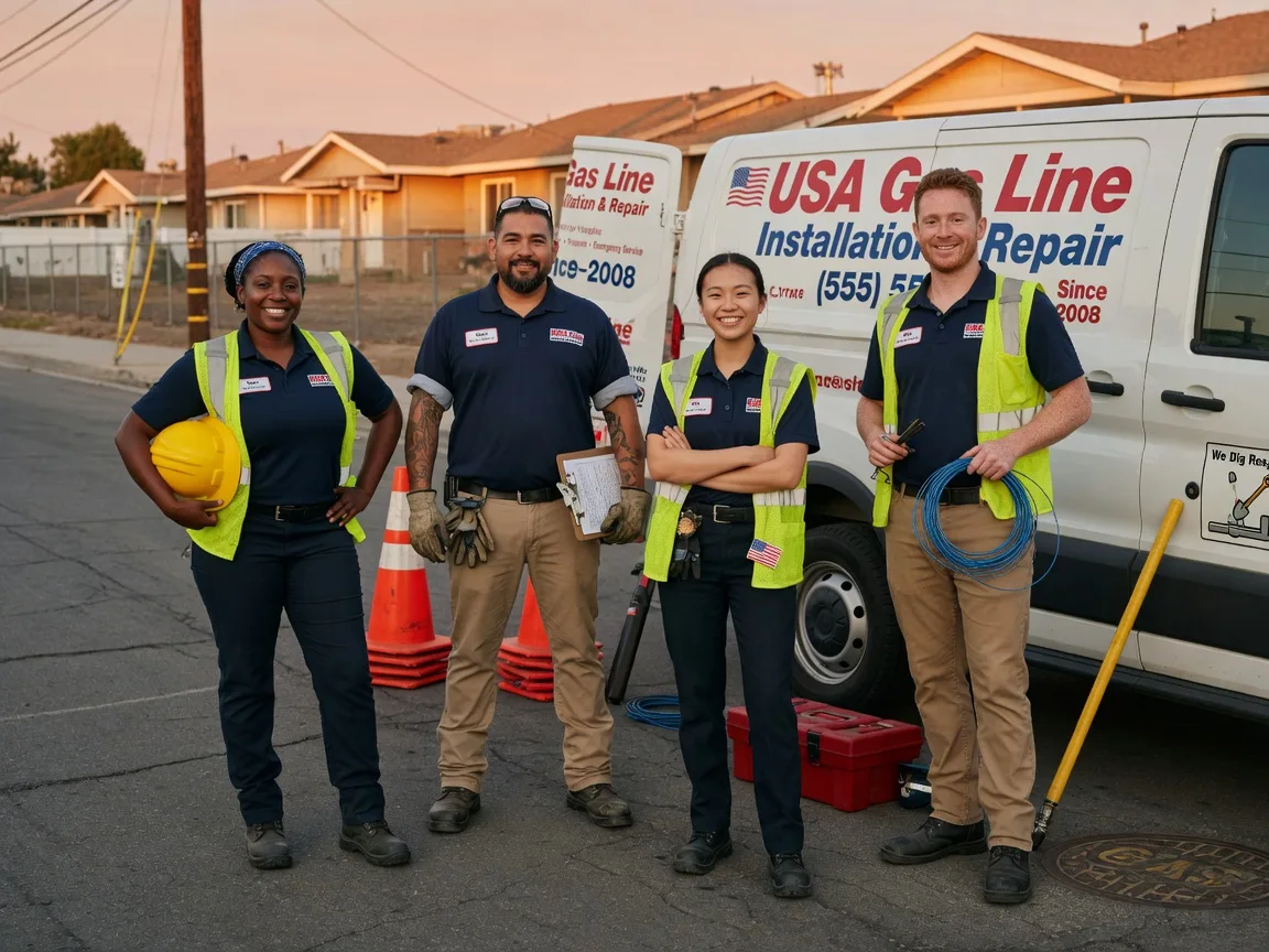 Gas Line Installation company in Moody Afb, GA